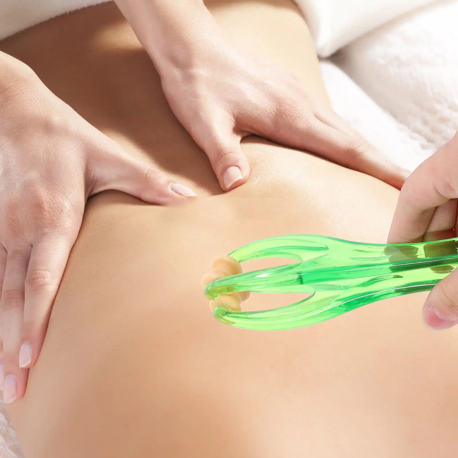 

Портативный ручной массажер для рук, гибкий массажный ролик для пальцев, для дома и офиса, для расслабления