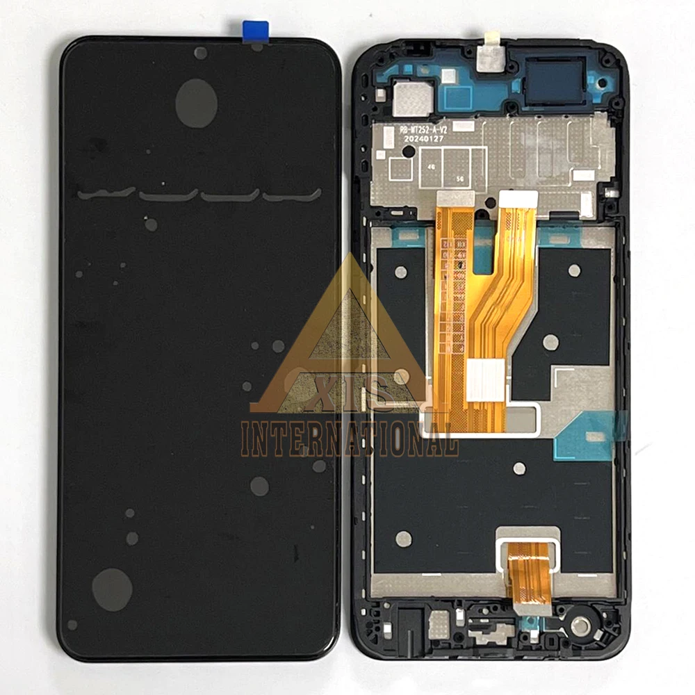 Original For Y02T V2254 V2252 LCD Y02 Screen+Touch Display Panel Digitizer Frame For Vivo Y03 V2332 Y02A V2234_PK LCD Y02S