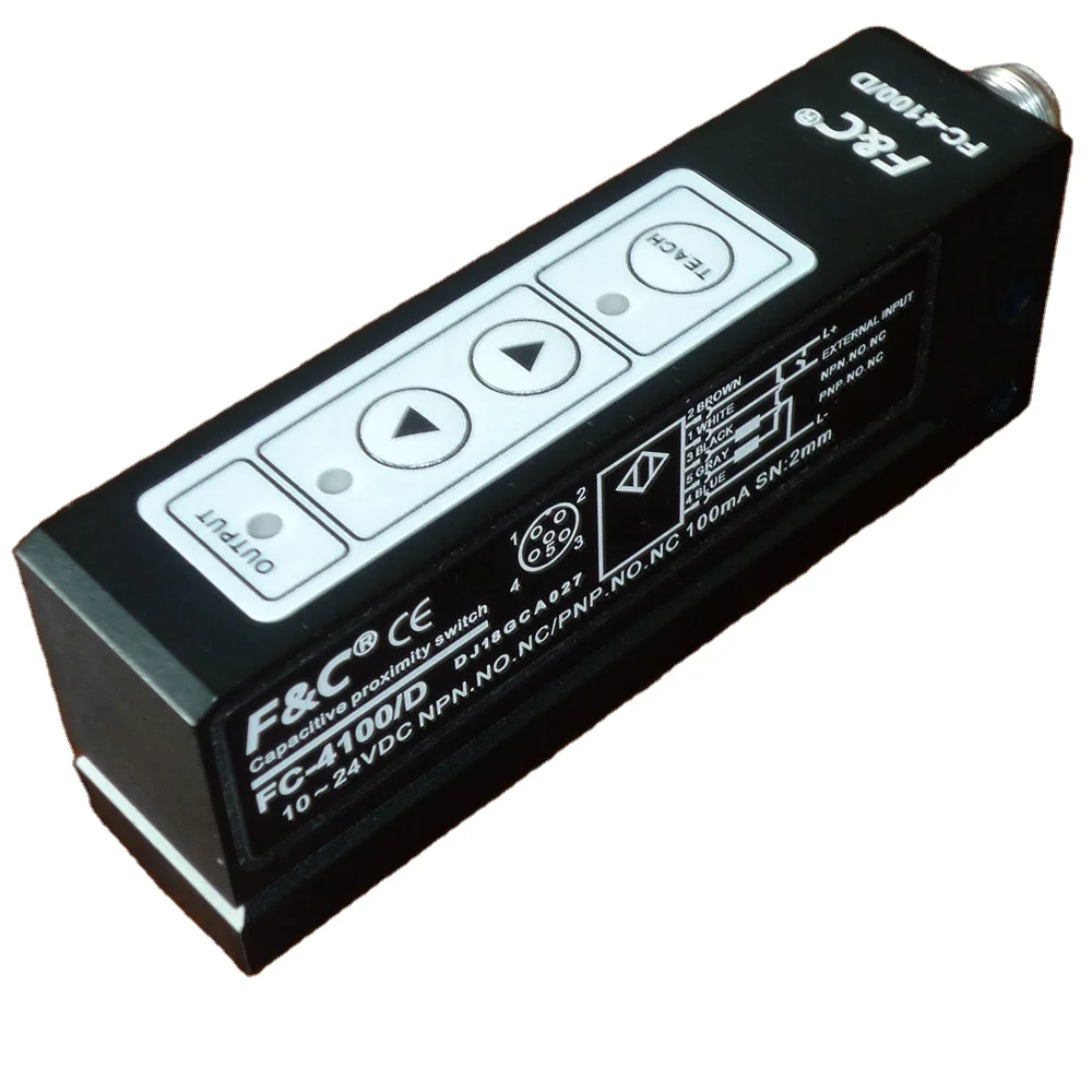 Sensor celah Label garpu, Sensor deteksi Label kapasitif, Sensor Label bening