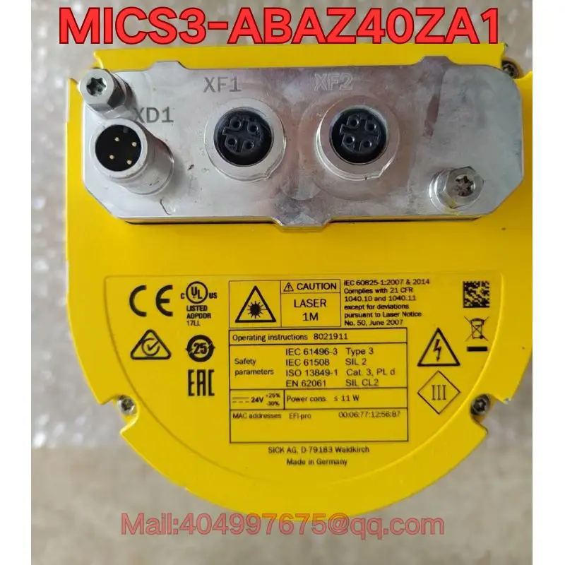 

Подержанный лазерный сканирующий радар MICS3-ABAZ40ZA1, функциональное тестирование нормальное. Последние цены на 2026 год.