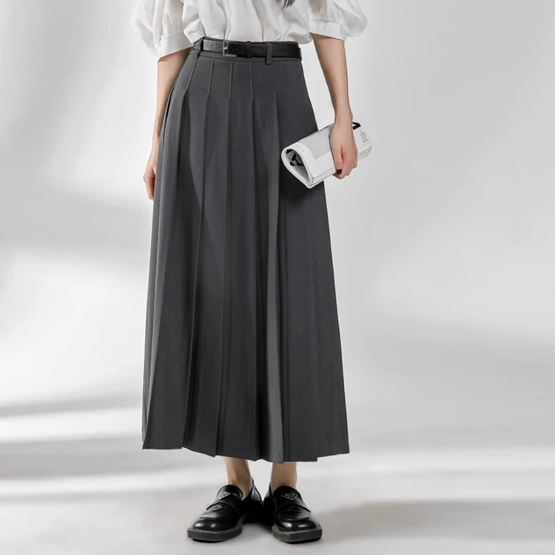 Falda plisada informal deportiva de tenis de estilo universitario dulce de cintura alta a la moda para mujer