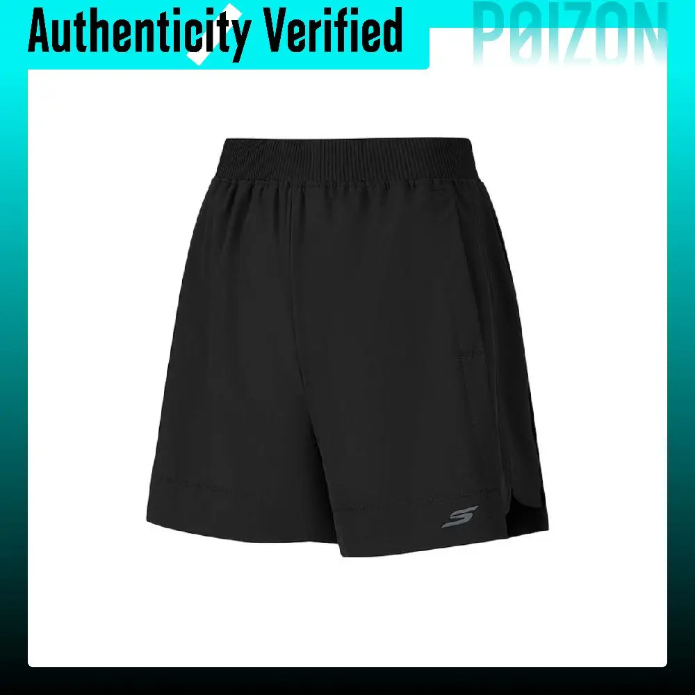 Skechers Sports Shorts Women's Black Moderate Straight Fit Pants P326W047-0018