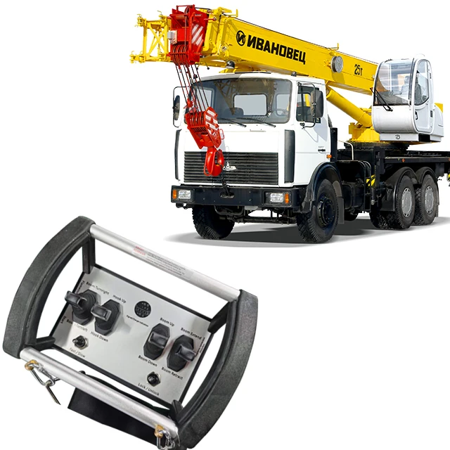 Independent  433 MHz IP68 Waterproof Collapsible Sensitivity 12/24 Volt Wireless Hydraulic Crane Radio Controller