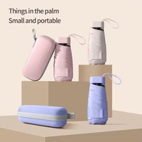 Mini Umbrella Capsule Umbrella Rain and Rain Dual-use Rain and Sun Protection Outdoor Travel Sunshade Umbrella Pocket Umbrella