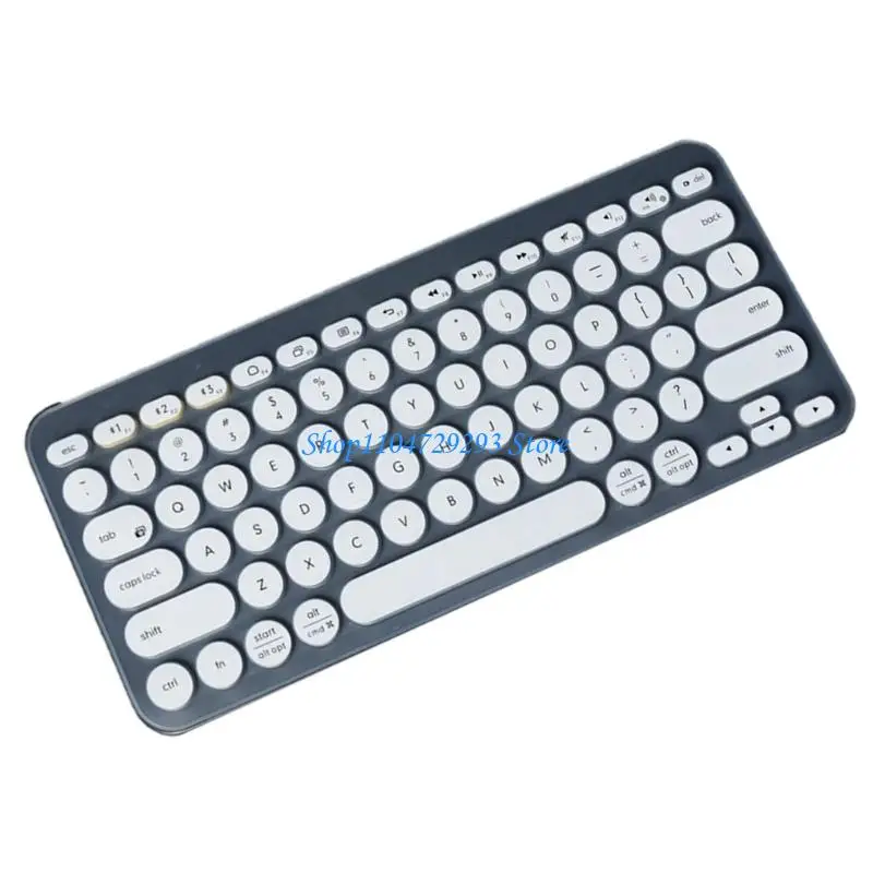Y2GD Keyboards Skin Film Spill Dust Protections Soft Touches Cover Variety Color For K380 Wireless Keyboards