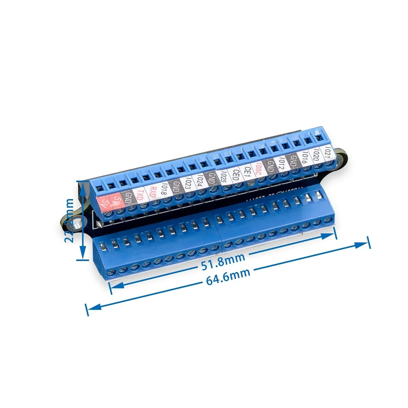 4B/3B+/3B/2B/1B+/Zero/Zero WMini Terminal Breakout Board GPIO Expansion Board Terminal Breakout Board for Raspberry Pi