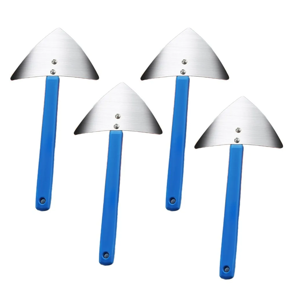 4 PCS Stainless Steel Hand Tool Set Designed for Effective Tile Grouting Projects