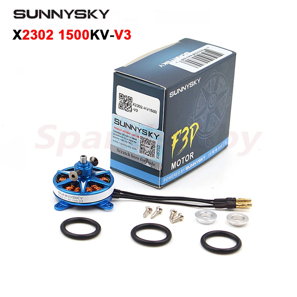 Nieuwe Sunnysky X2302 1500kv 1650kv Externe Rotor Borstelloze Motor 2 ~ 3S Lipo Voor Rc F 3P Fixed-Wing Indoor Aerobatic Drones