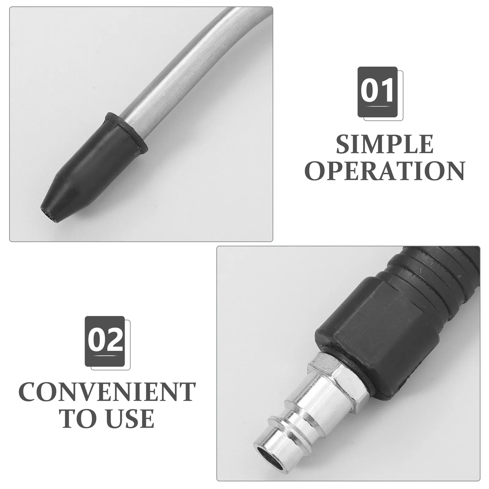 

3Pcs Car Cleaning Tools Dashboard Cleaner User Friendly Operation Quick Cleaning Air Blower Blow Cleaner Blower Tool