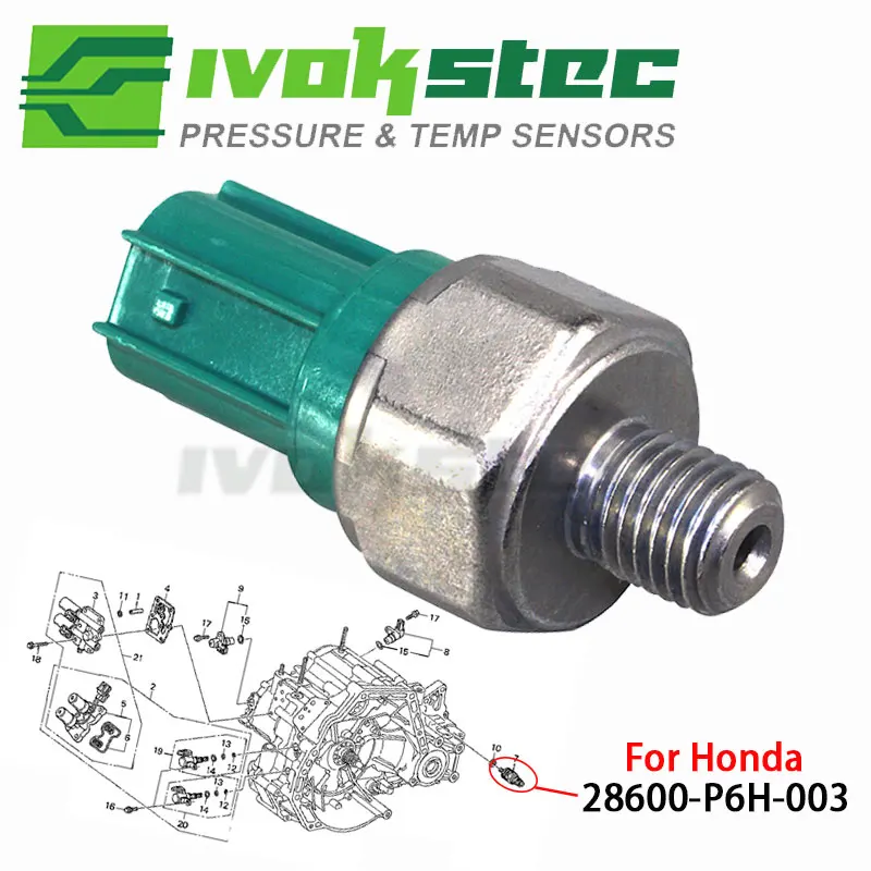 Transmission Pressure Switch For Honda Accord 3.0L V6 CR-V Element 2.4L L4 Odyssey 03-07 Acura TSX RSX 2.0L 03-06 28600-RCL-004