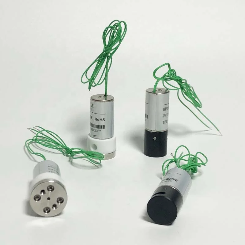 Medical Solenoid Pinch Valve With Silicone Tubing and Hose Guides