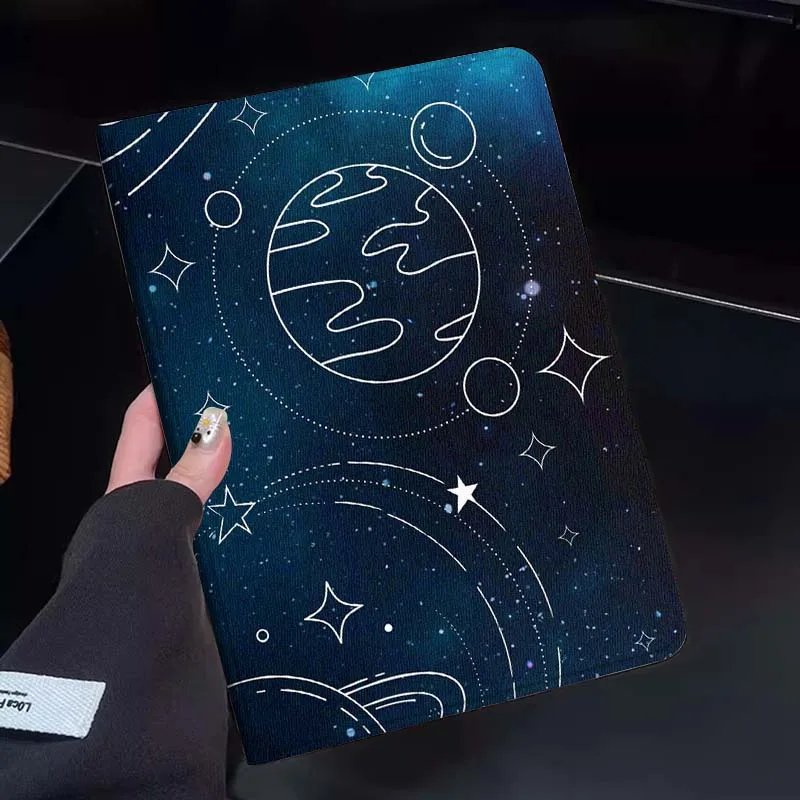 

Cartoon Galaxy Starry Space Gift Tablet Case For Huawei Honor MatePad MediaPad Air 5 6 7 11 V6 V7 V8 V9 X9 X8 T10 T10s C5e T5