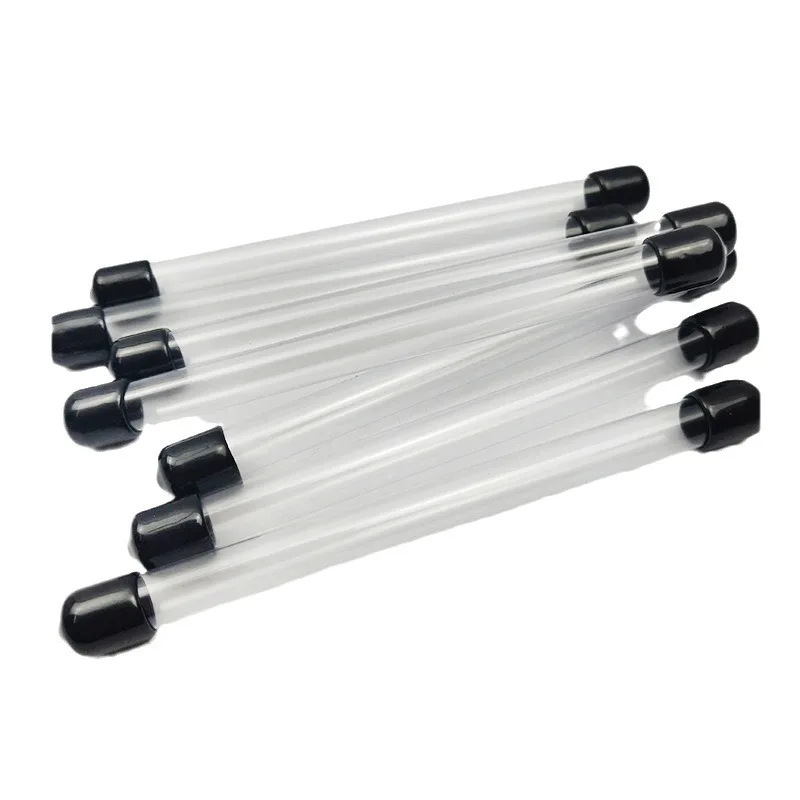 Naxilai clear plastic tubes with lid incense stick clear plastic tube with lid cheap price direct factory