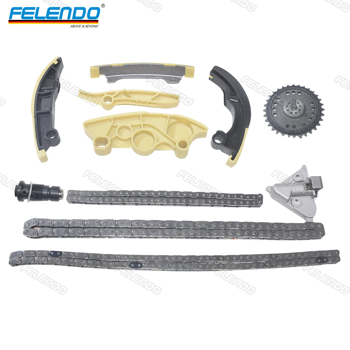 

AJ200 2.0L Diesel Timing Chain Kits Complete Set for Land Rover Range Rover Evoque Range Rover Velar AJ200 2.0D Timing Kit