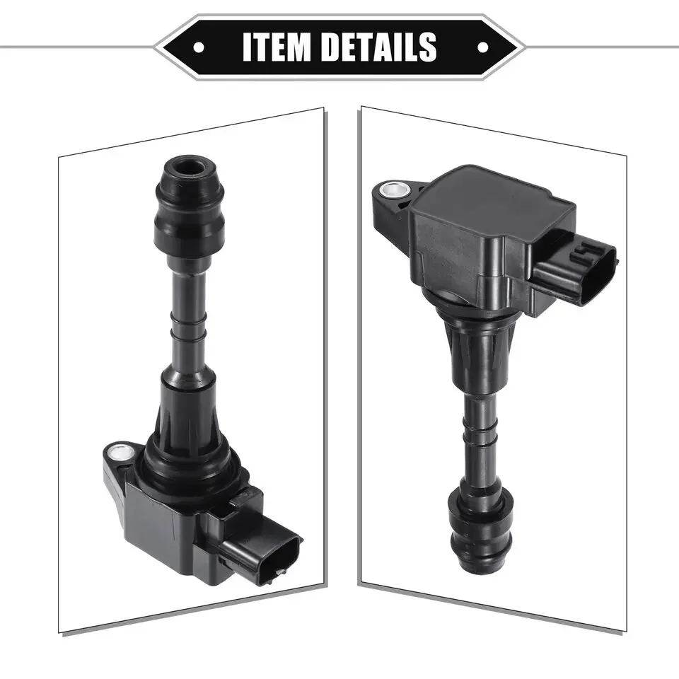 4PCS 22448-ZE00C Ignition Coil For 07-10 QX56 07-15 Armada 12-15 NV2500 NV3500 2008-2012 Pathfinder 2008-2015 Titan V8 5.6L