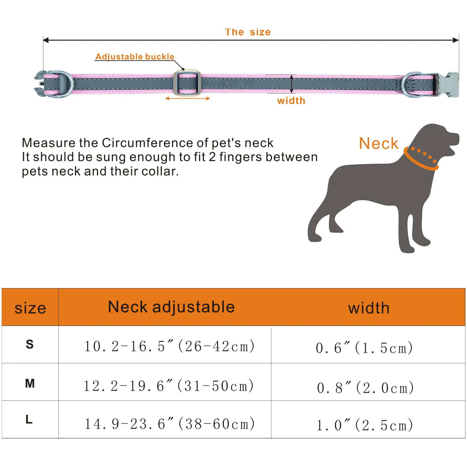 犬の首輪,反射型,パーソナライズされた,ナイロン製,子犬の首輪,調整可能,小,中,大