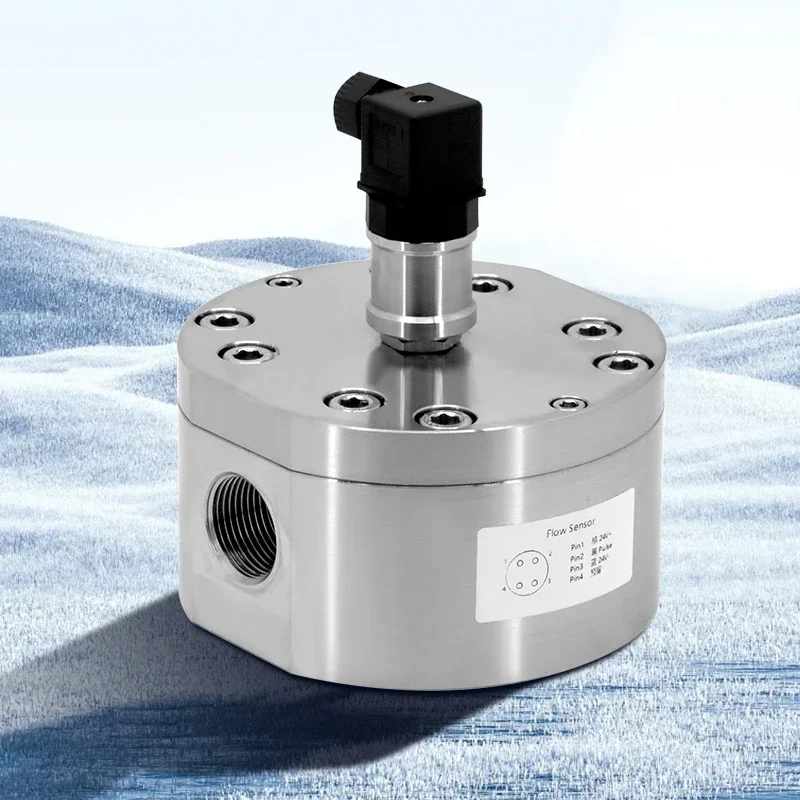 

2026 High Accuracy Small Flow Sensor Gear Flowmeter Stainless Steel Micro Flow Meter for Oil Resins Low Temperature Liquid Nitro