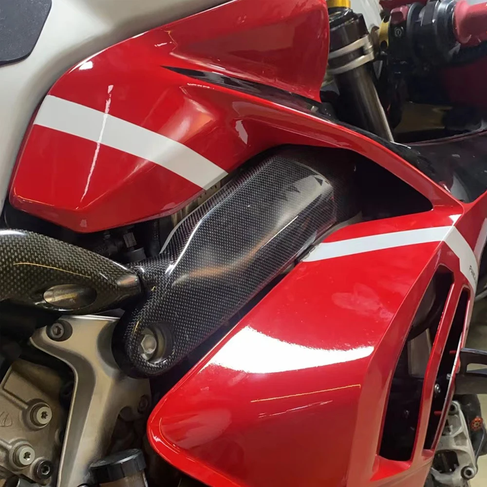 NEW For DUCATI Panigale V4 V4S V4R Streefighter V4 S Carbon Fiber Frame Covers Side Panels Fairing Kit Motorcycle Modified Parts