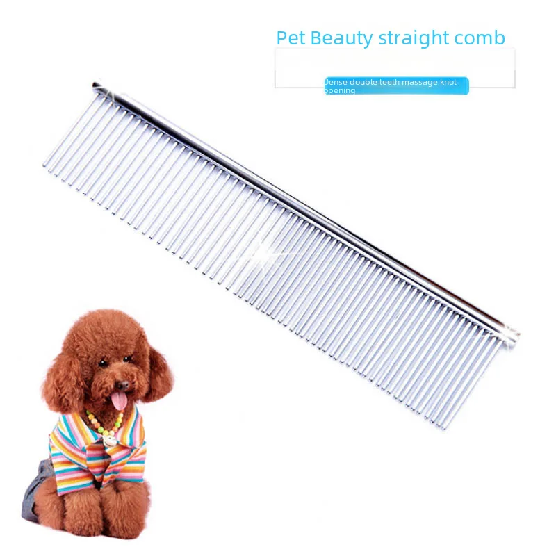 Factory wholesale pet comb beauty comb dog brush pet supplies dog row comb Teddy golden comb fur comb Dog banadana Dog For dog