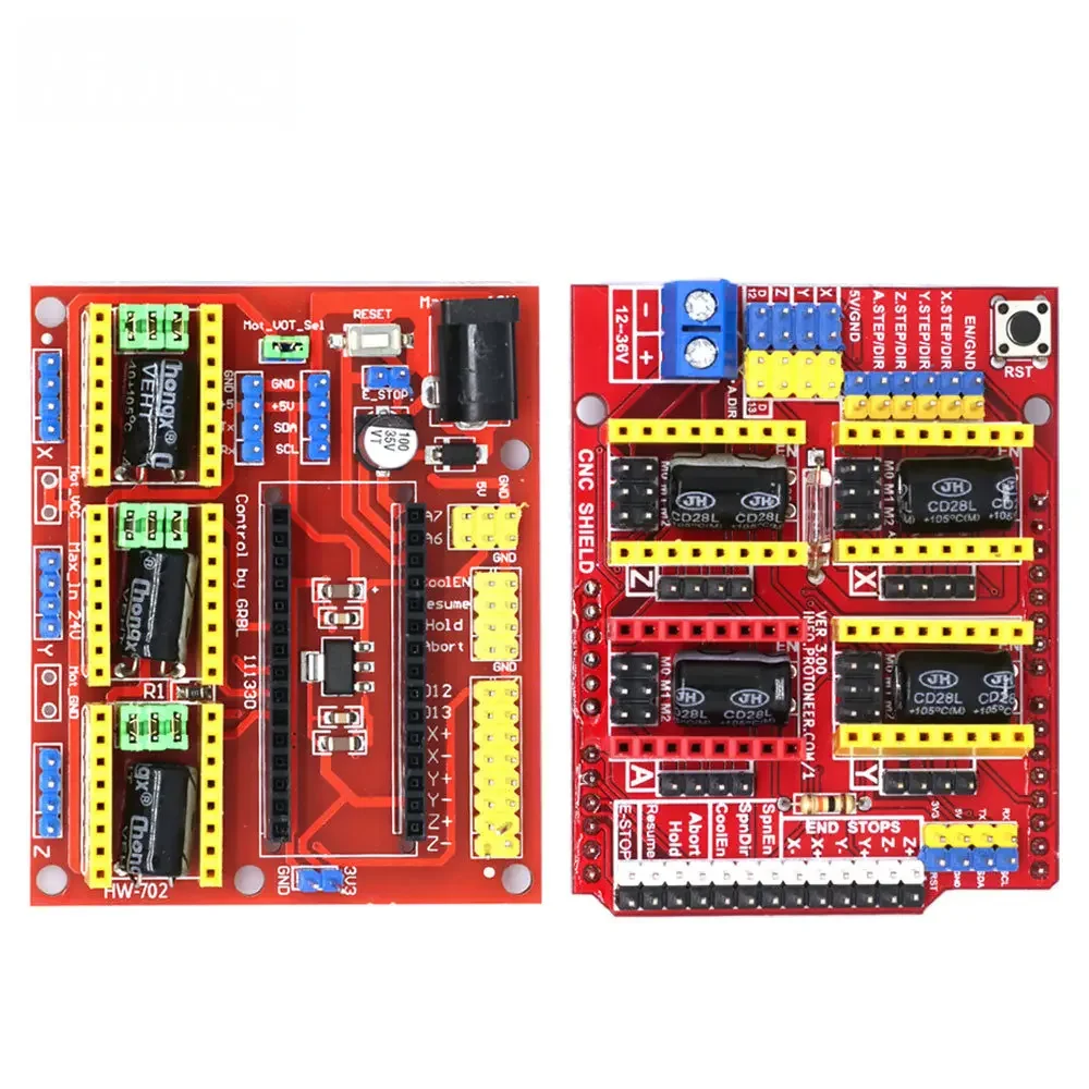 V3/V4 Board Multi-Purpose CNC Shield  – A4988 Stepper Driver for DIY 3D Printers, Engraving Kits & Arduino Controllers