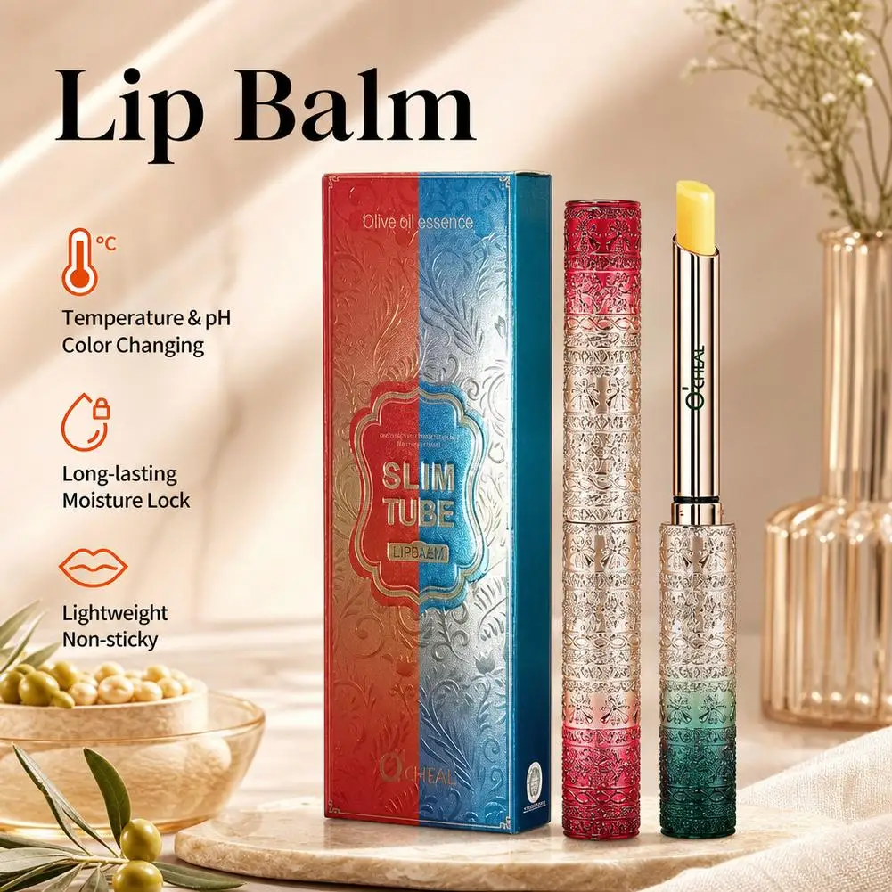 Moisturizing Lip Balm Long Lasting Nutritious Lipstick Temperature Change Care Magical Hydrating Lips Gloss Mask Lip Care