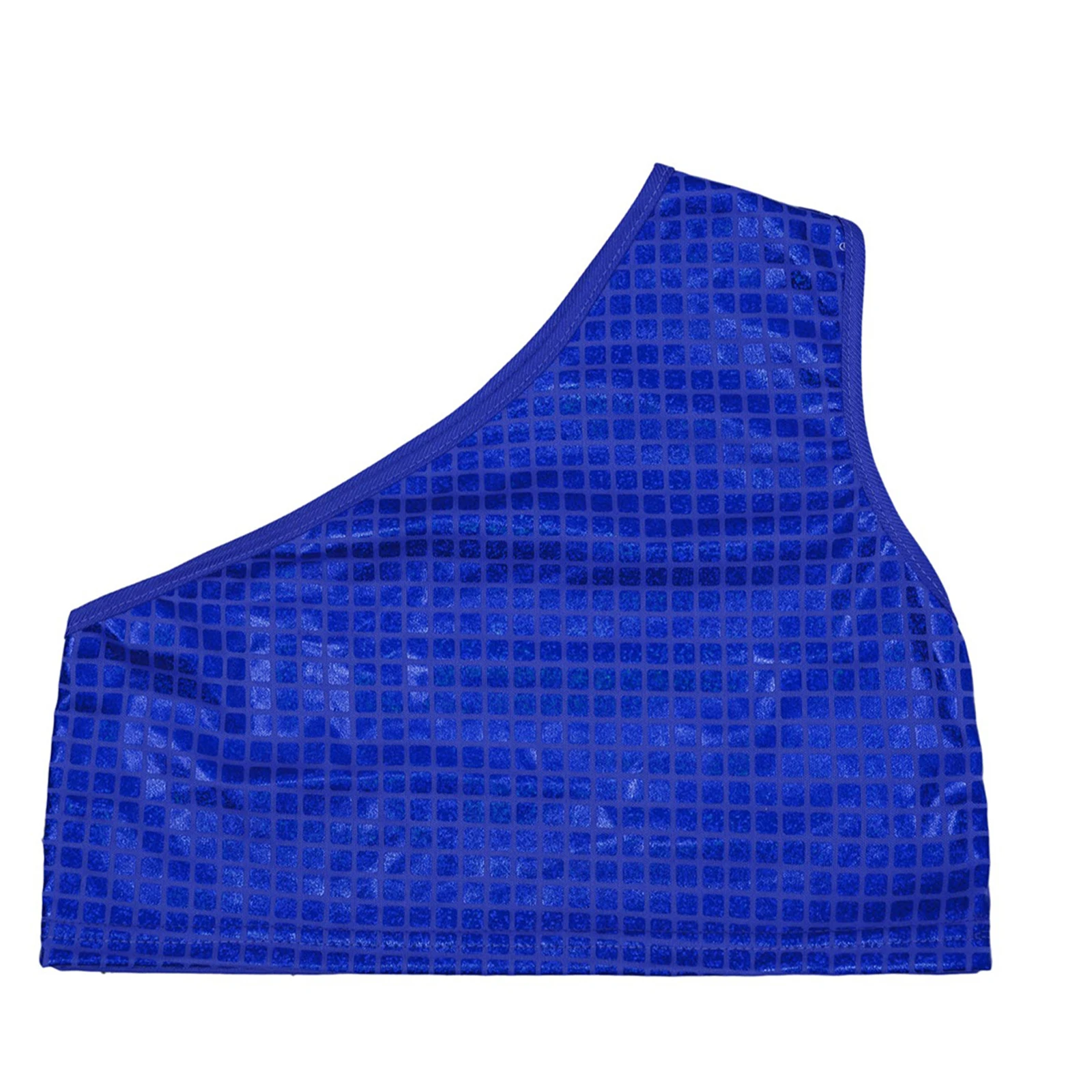 الفتيات واحد الكتف المعدني منقوشة سترة الجاز الهيب هوب شارع الرقص المحاصيل الدبابات القمم لعرض المدرسة التشجيع مرحلة الأداء