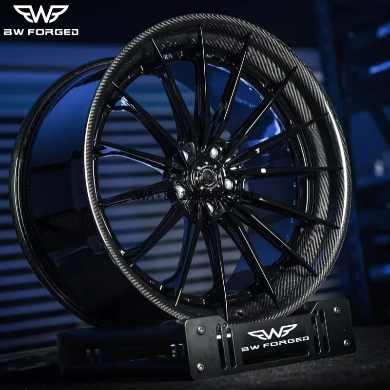 

Professional Grade OEM Forged Carbon Fiber Wheels 5 and 6 Lug Bolt 17-24 Inch Rims Deep Dish Sport Car Wheels for Racing Cars