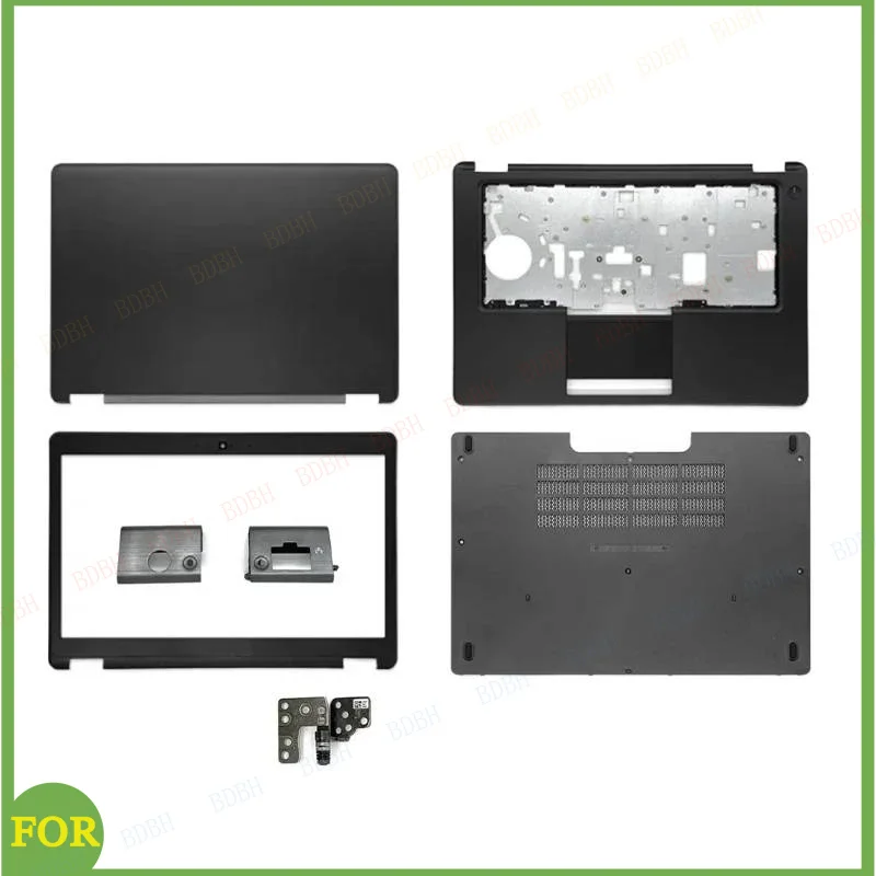 

Подходит для ноутбука Latitude E5450 5450: задняя крышка ЖК-экрана, передняя панель, крышка петли для подставки под запястья, нижняя крышка корпуса, крышка петли ABCD.