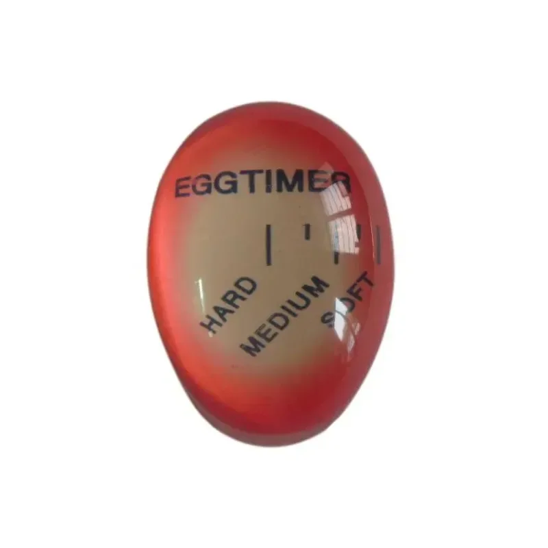 Kitchen Egg Timer Perfect Boiled Egg Indicator Soft-Boiled Display Egg Cooked Degree By Temperature Colour Changing Helper Timer