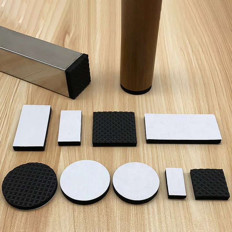 10-50Pcs Self Adhesive Furniture Leg Feet Protector Pad EVA Anti-Skid Mute Pad DIY Resistant Furniture Feet Floor Protector Pads