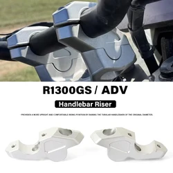 For BMW R 1300 GS R1300gs Motorcycle Handlebar Riser Bar Mount Handle Clamp Kit R1300GSA R1300GS Adventure 2023-2025