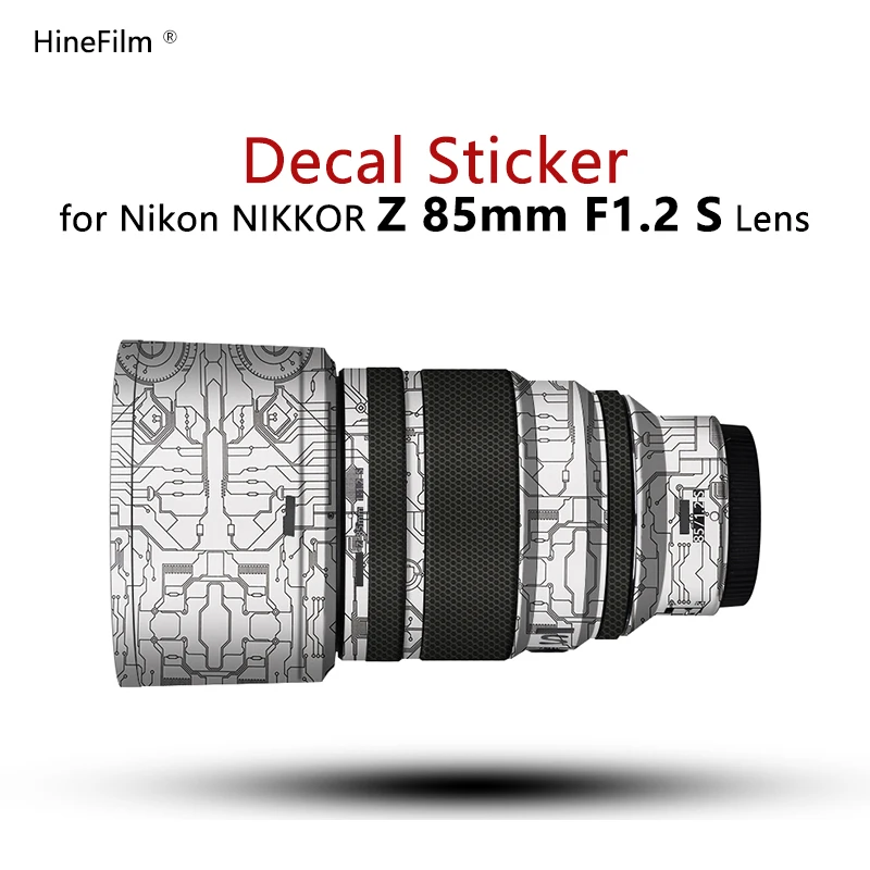 

Hinefilm Skin for Nikkor Z 85 F1.2 S Lens Sticker 85 1.2S Decal Skin For Nikon Z 85mm f/1.2 S Lens Skin Z 85 1.2S Wrap Cover Z85