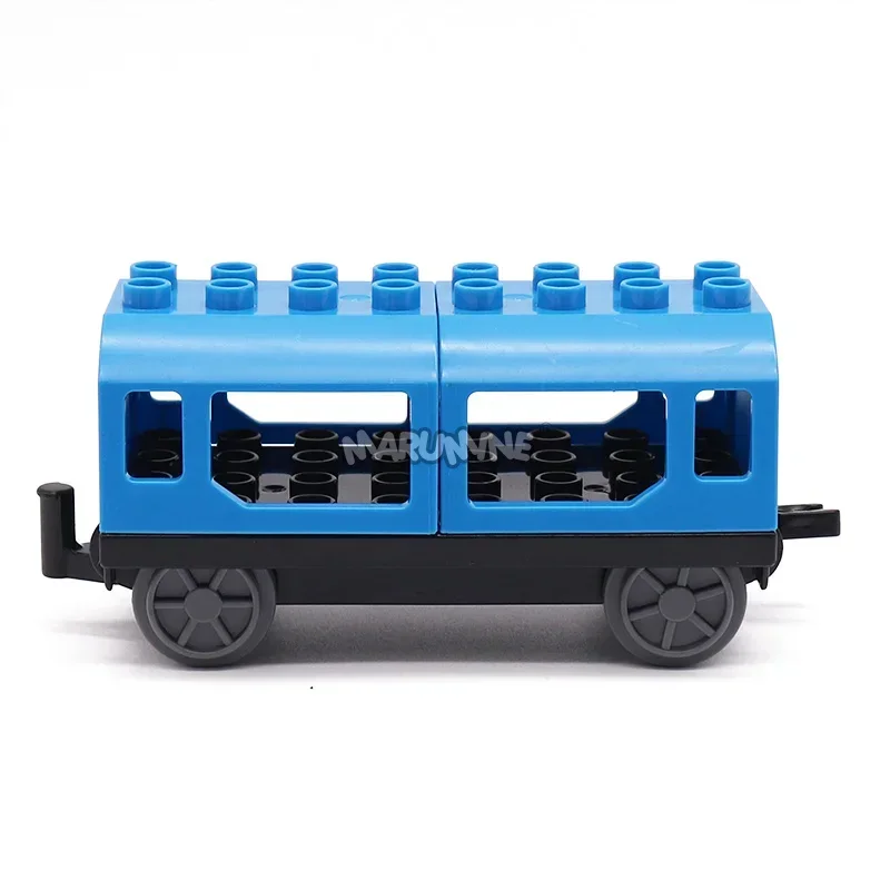 MARUMINE 2PCS Lift Bar Carriages Flatbed Trailers Classics Building Blocks MOC City Creative Constructions DIY Model Accessories