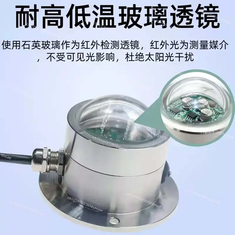 SM7005 RS485 Dual Channel Outdoor Weather Rain Gauge Monitoring High Precision Optical Rainfall Sensor