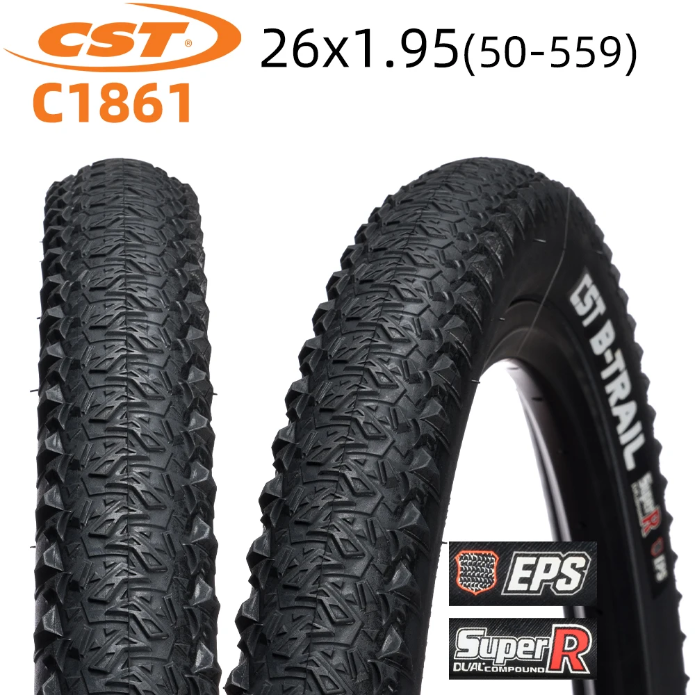 

26X1.95 50-559 CST C1861 B-TRAIL MOUNTAIN BICYCLE TIRE OF MTB BIKE TYRE