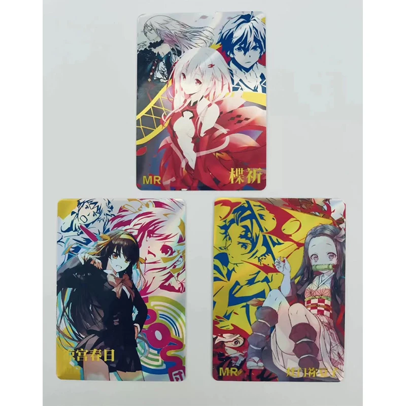 Homemade Goddess Story Anime Rare Card Albedo Hancock Mikasa Ackerman Cartoon Characters Collection Cards Toys Christmas Gift