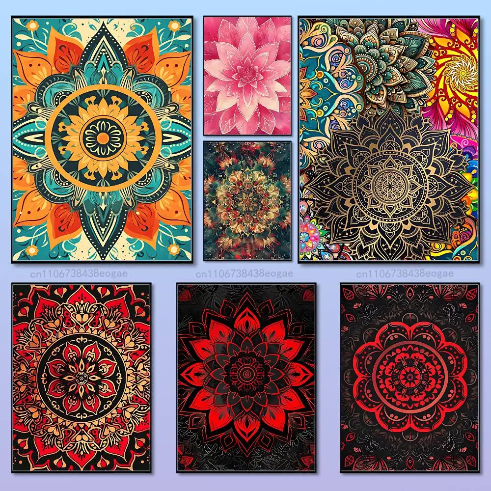 

Beauty Mandala Art Totem Poster High Perfect Gift Quality Wall Art For Home Office Bedroom Living Room Hallway Bar