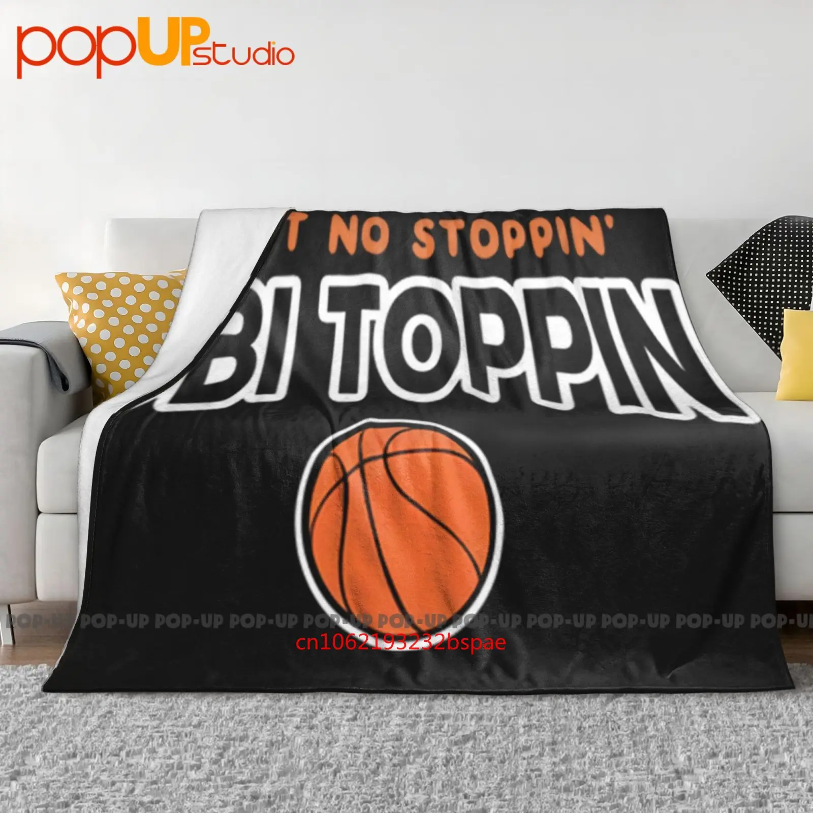 Ain’T No Stoppin Obi Toppin Ultra-Soft Blanket Quilt Winter Sofa Cover Bed Cove…