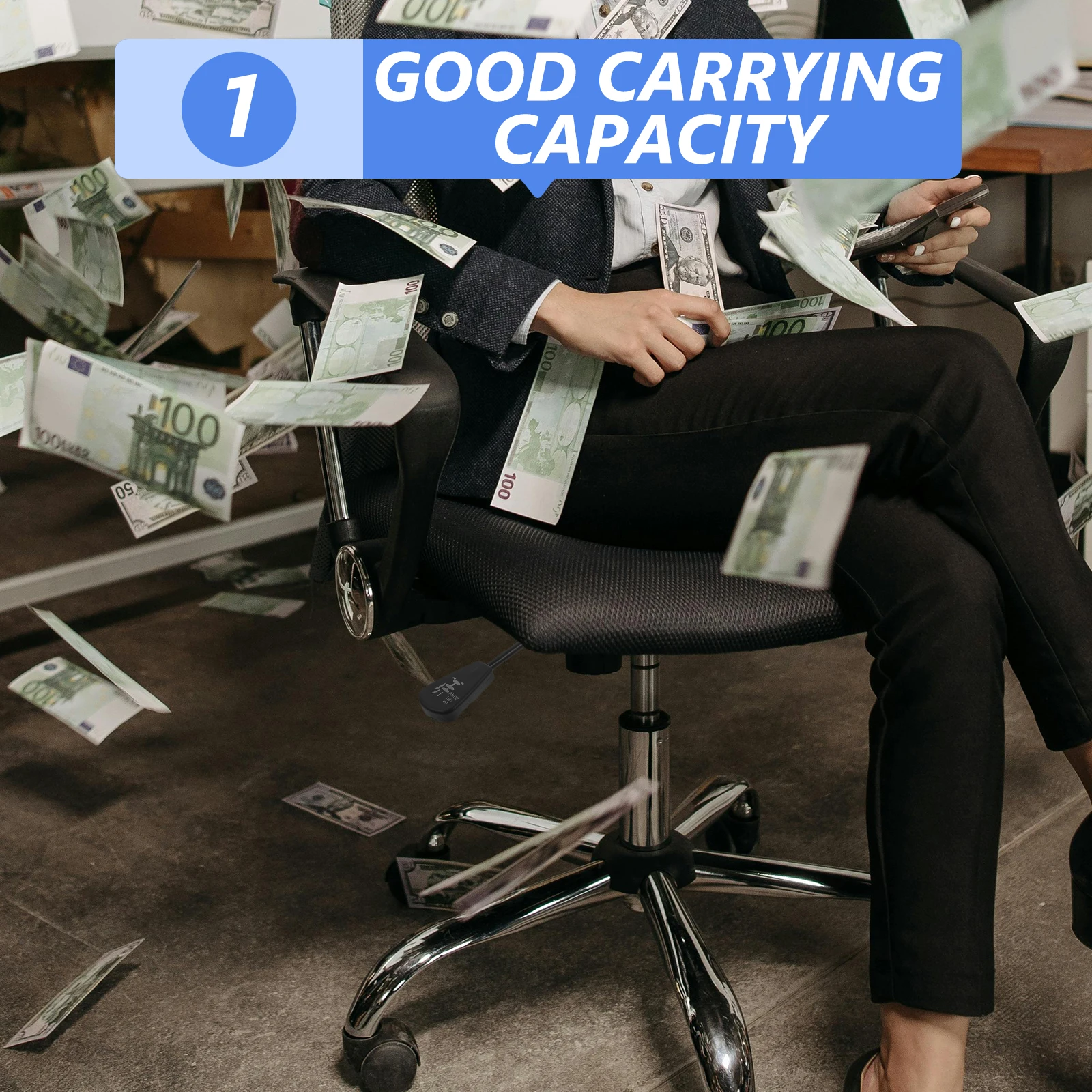 

Sturdy Chair Swivel Base Tilt Control Mechanism Replacement Part for Office Gaming Chairs Office Chair Replacement Parts