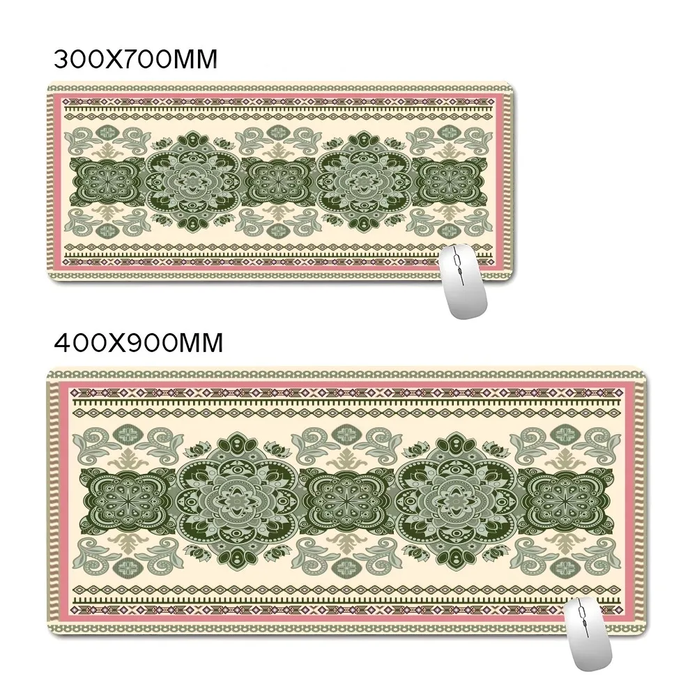 Turkey Persian Bohemian Mousepad Large Gaming Mouse Pad LockEdge Thickened Computer Keyboard Table Desk Mat