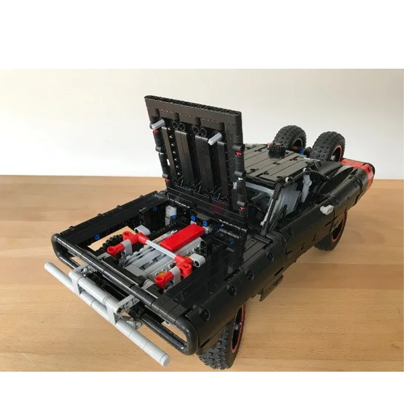 

MOC-164747 City Road Cargo Truck Racing Building Blocks Model1556 PartsMOC Creative Boys Kids Birthday Building Blocks Toy Gifts