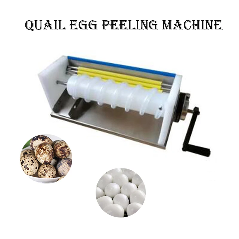 

Quail Egg Peeling Machine Household Manual Portable Boiled Bird Egg Peeler Shelling Eggs Husk Machine