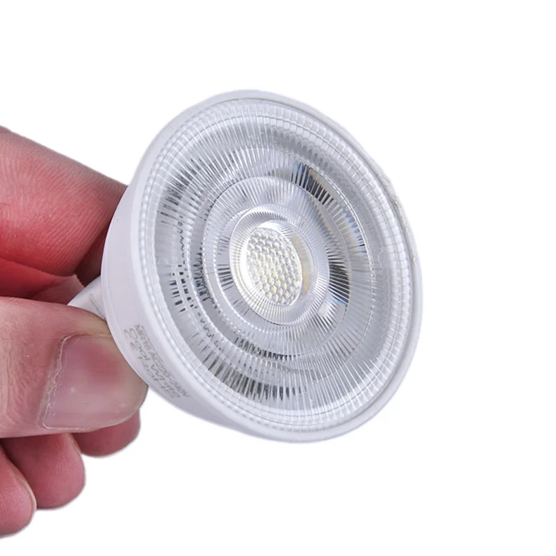 Dimmable GU10 COB LED Spotlight 6W MR16 Bulbs Light 220V White Lamp Down Light