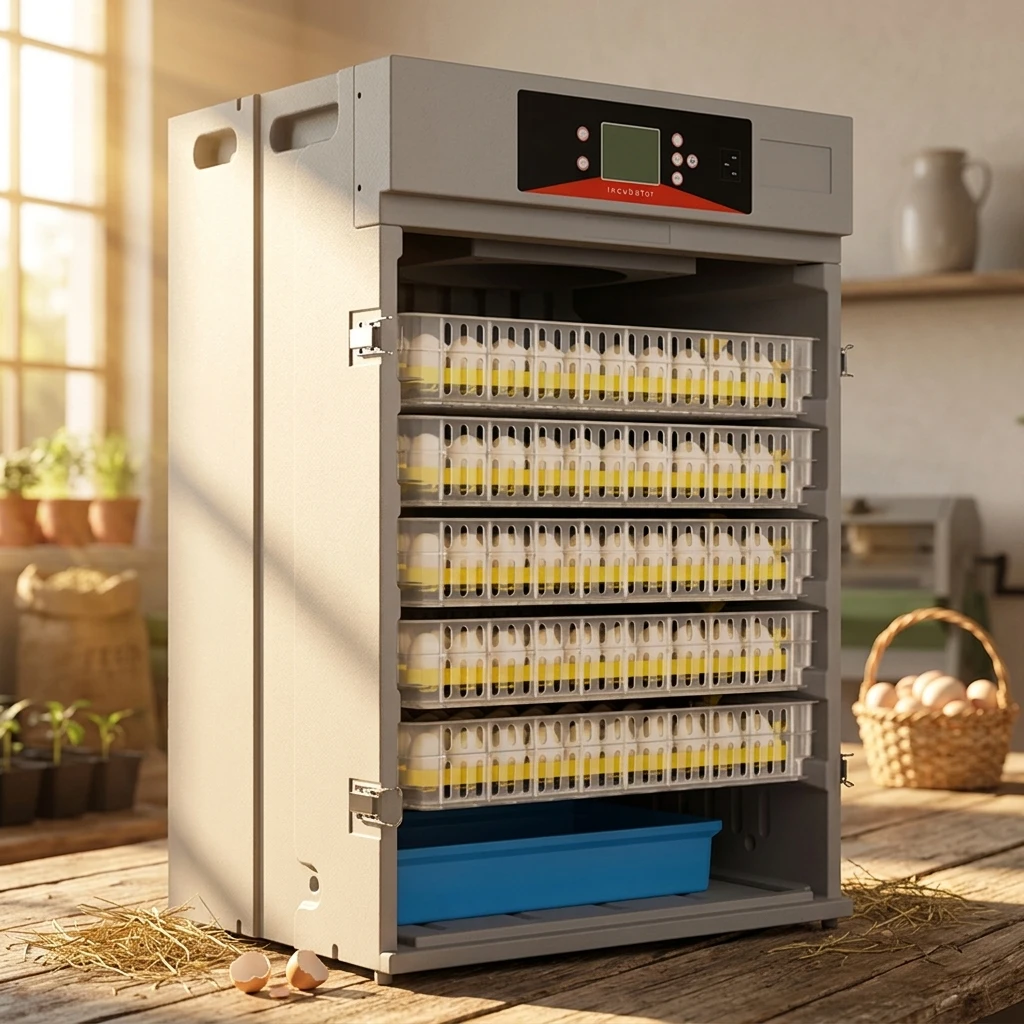 For New Large-Sized 300-Egg Incubator Machine With Automatic Egg Turning 98% Hatching Rate For Bird Duck Chicken Hatchery