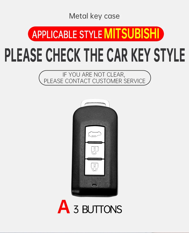 Leather Car Remote Key Case for Mitsubishi ASX LANCER Pajero Sport Outlander Eclipse Cross Keychain Full Cover Shell Accessories