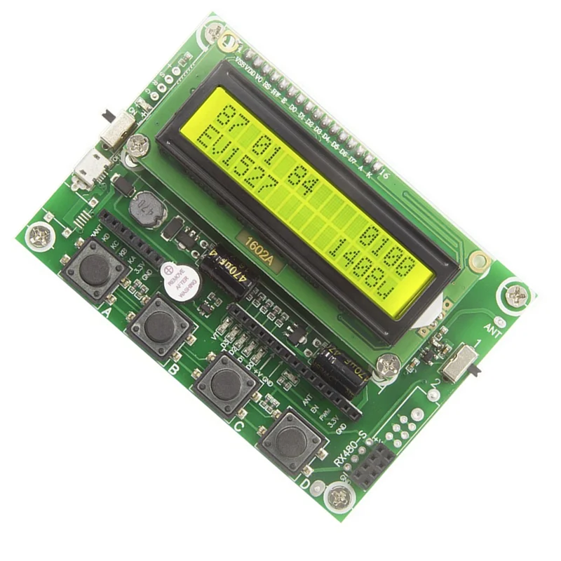 

Y45A-RF433/315 Перешкода дистанционного управления 1527/2262/HCS/HT Комплект для тестирования модуля декодера приемника дистанционного управления