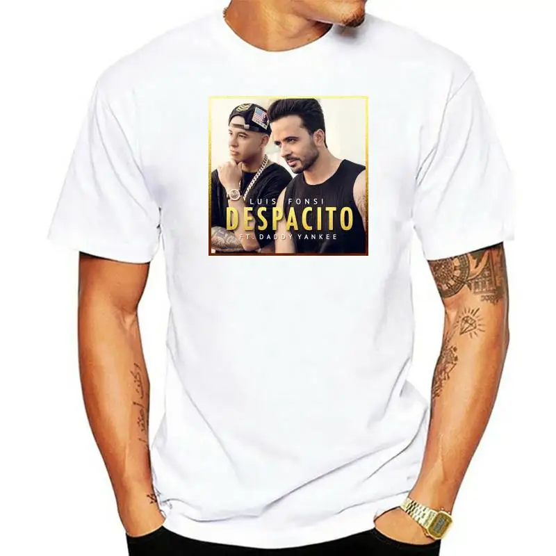 Luis Fonsi Despacito Daddy Yankee Puerto Rican Singer Black T-Shirt Tshirt Tee Birthday Gift Tee Shirt