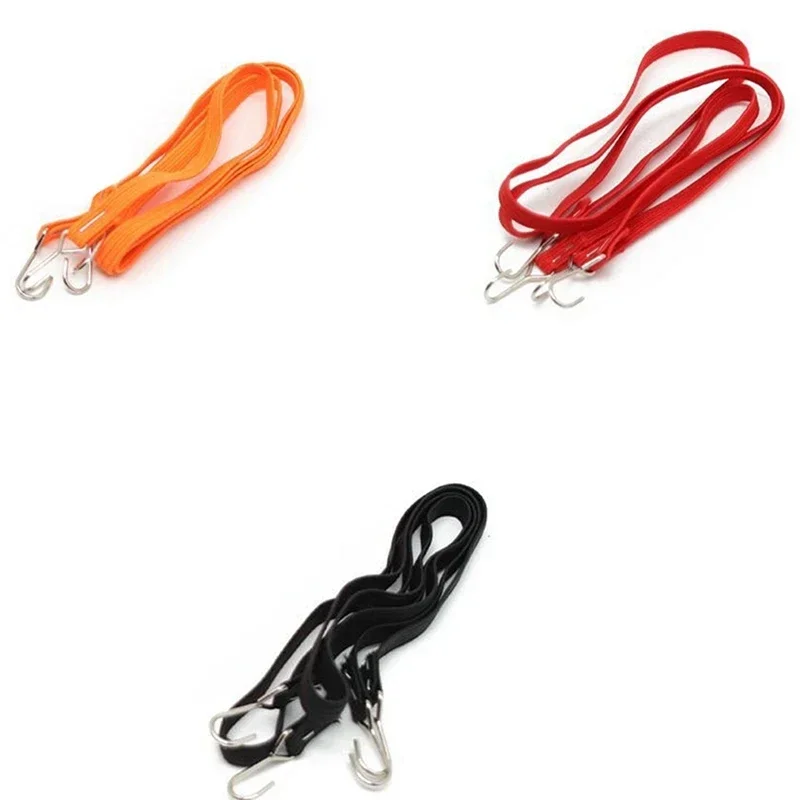 2Pcs Decorate Strap Elastic Roof Luggage Rack Rope For 1/10 RC Crawler Car AXIAL SCX10 Traxxas TRX4 RC4WD D90 CC01