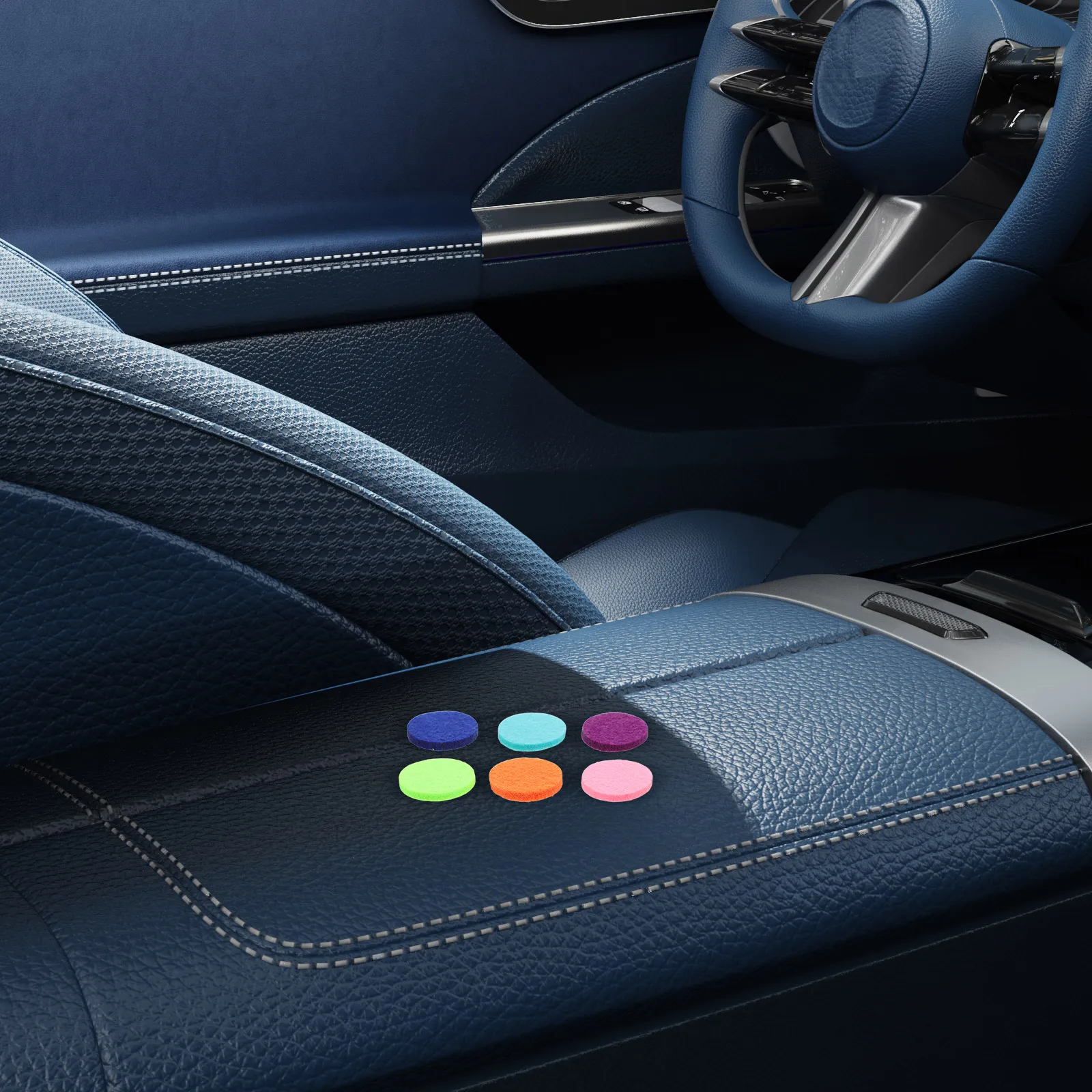 

Car Perfume Cotton Aromatherapy Refill Diffuser Compact Aroma Sponge Replacement For Cars Homes Offices Fragrance Scenting