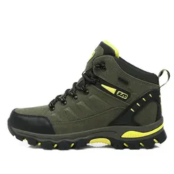 The latest autumn and winter couple outdoor hiking boots, hiking shoes, wear-resistant and non-slip work safety shoes